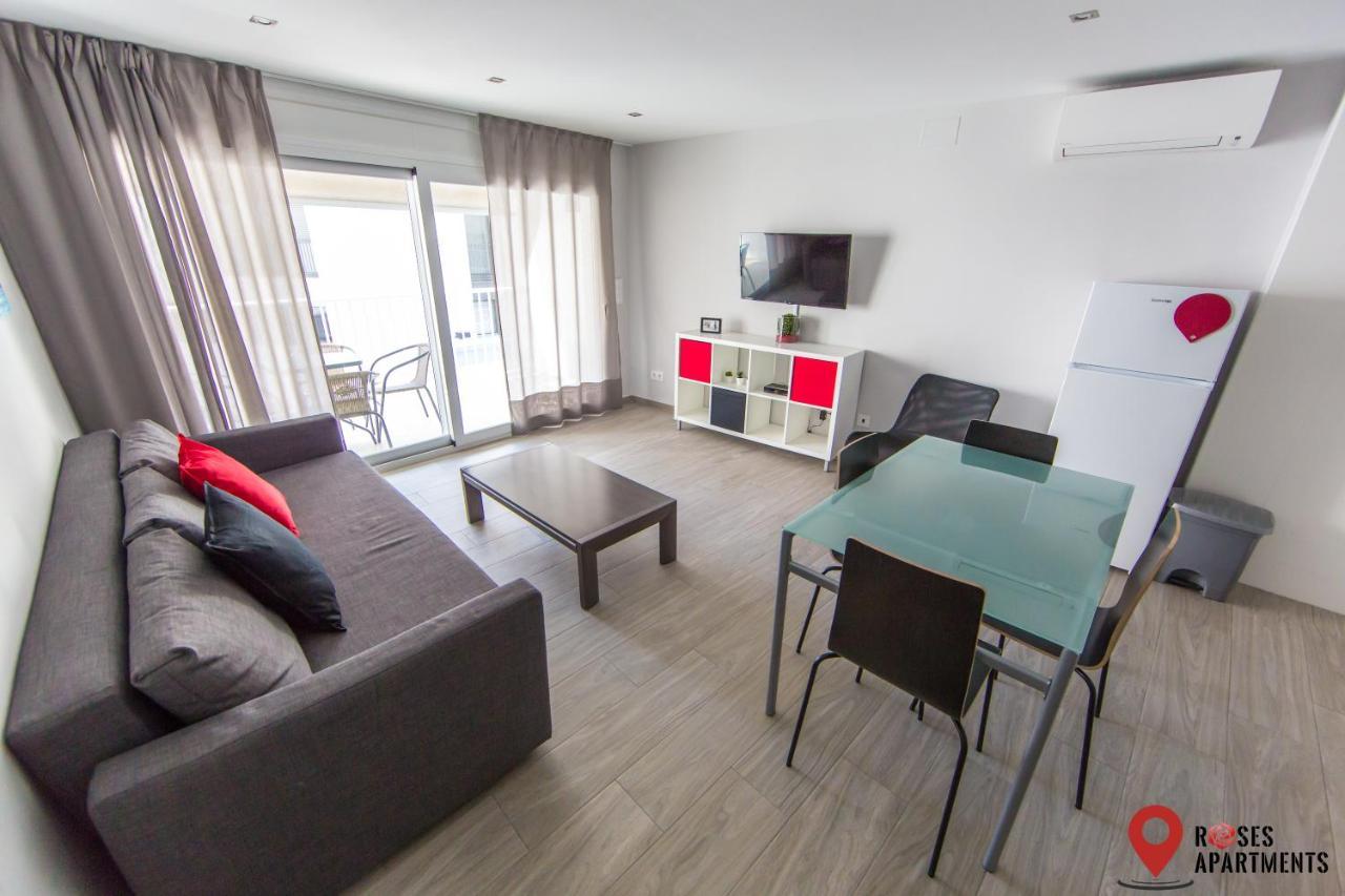 Roses Apartments 2 - Vista Mar Lateral 1Habitacion Εξωτερικό φωτογραφία