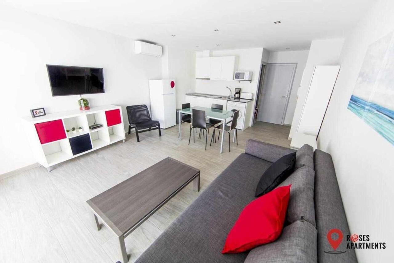 Roses Apartments 2 - Vista Mar Lateral 1Habitacion Εξωτερικό φωτογραφία